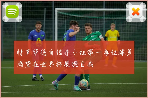 特罗萨德自信夺小组第一每位球员渴望在世界杯展现自我