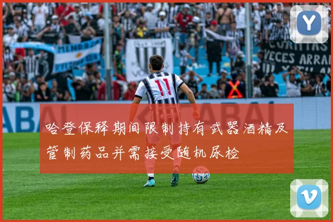 哈登保释期间限制持有武器酒精及管制药品并需接受随机尿检